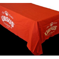 Disposable Linen-Like Paper Table Covers (82" x 82") with Silk Screen